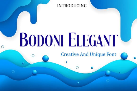 Bodoni Elegant: A Modern Serif for Bold Branding