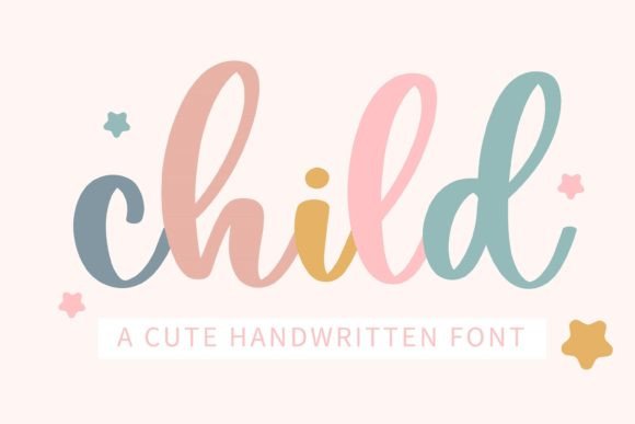 Child: A Sweet Handwritten Font for Creative Projects