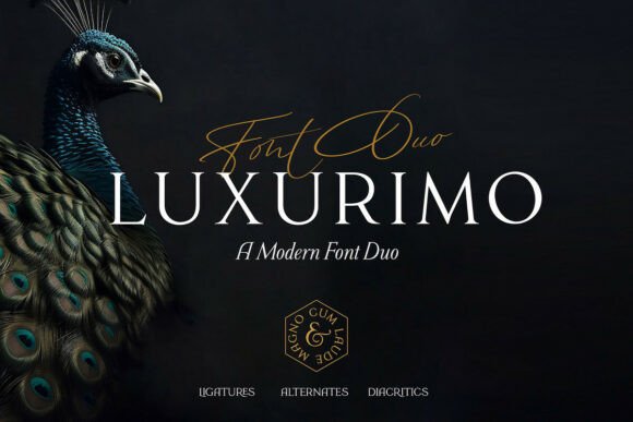 Luxurimo: A Sophisticated Font Duo for Elegant Design