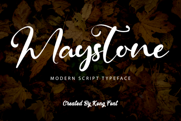 Maystone: A Modern Handwritten Script Font for Creatives
