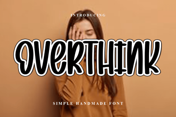 Overthink: The Elegant Script Font for Modern Luxury