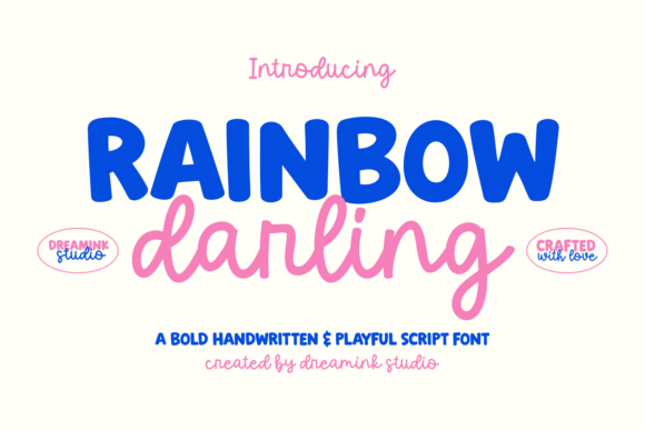 Rainbow Darling Duo: Where Strength Meets Whimsy
