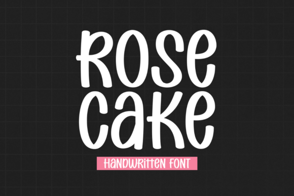 Rose Cake: A Modern Handwritten Font for Elegant Designs